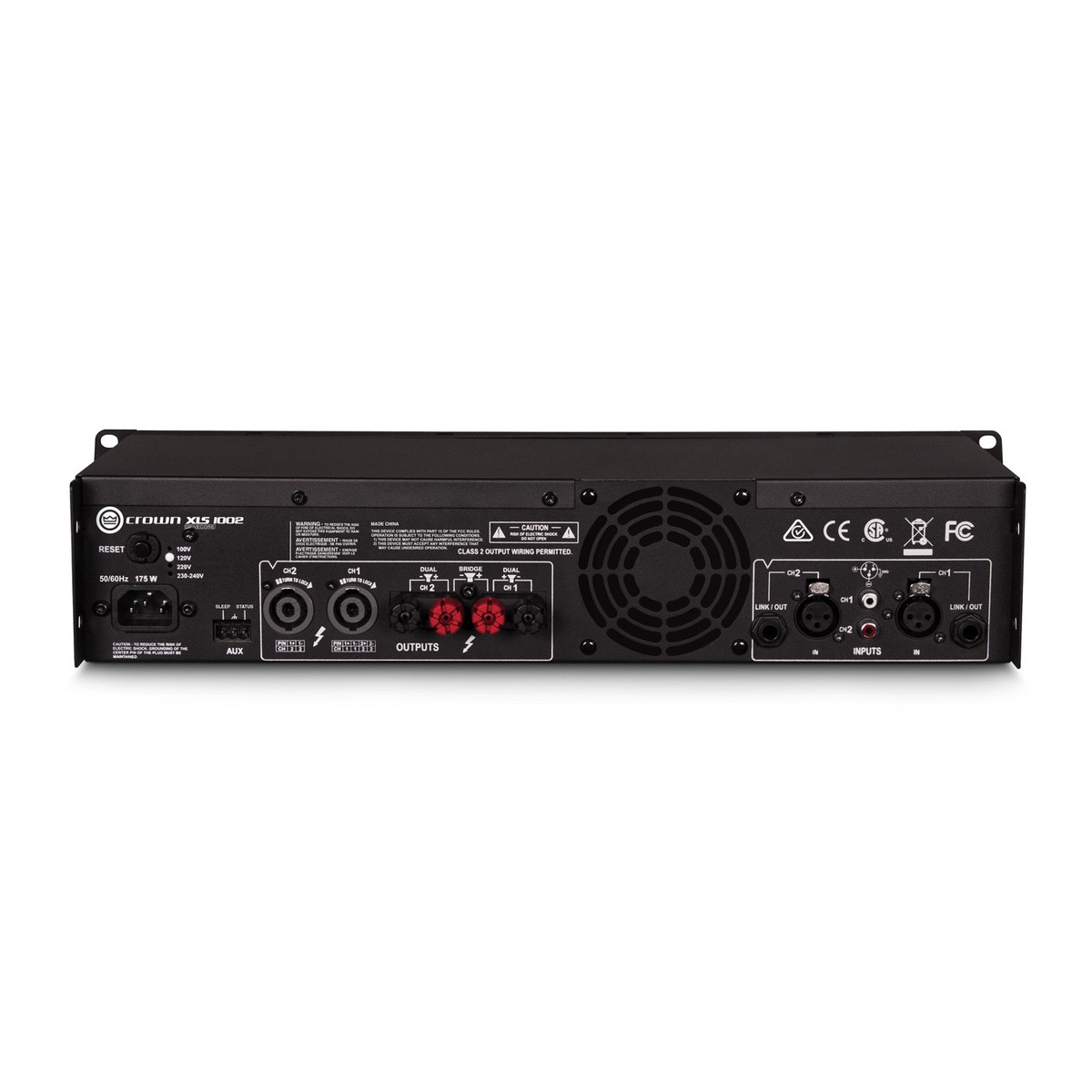 Crown XLS1502 Amplifier – Precision Fit AV